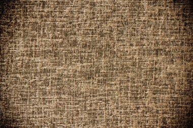Kahverengi kumaş. Kahverengi arka plan. Boşluğu kopyala