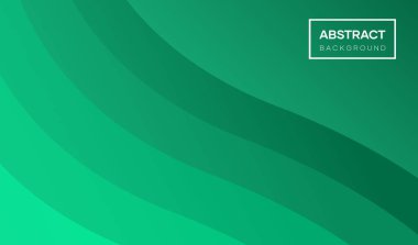 Yeşil arka plan. Vektör yeşil fütüristik arka plan pankartlar, kapak tasarımları, sosyal medya, posterler, kitap tasarımları, el ilanları, web sitesi geçmişleri ve reklam duvar kağıtları için kullanılabilir.