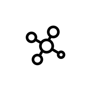 Taslak biçimli molekül simgesi