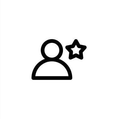 Taslak biçiminde kullanıcı simgesi. Kullanıcı yönetimi için simge.