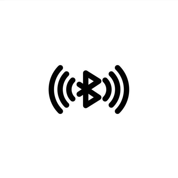 Ikona Připojení Bluetooth Stylu Čáry Ikona Připojení Sítě — Stockový vektor