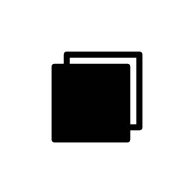 Simgeyi simge şeklinde kopyala veya kopyala. Vektör