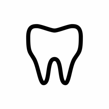 Satır biçimli diş simgesi