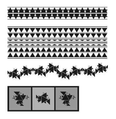 Üç sevimli çizgi film beyaz kedisi.