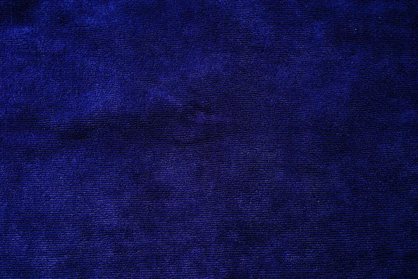 Tessuto Blu Navy Scuro Sfondo — Foto Stock