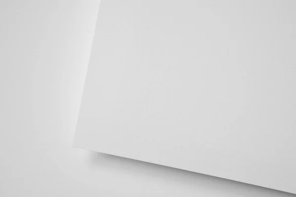 Dos Capas Papel Blanco Limpio Para Fondo —  Fotos de Stock