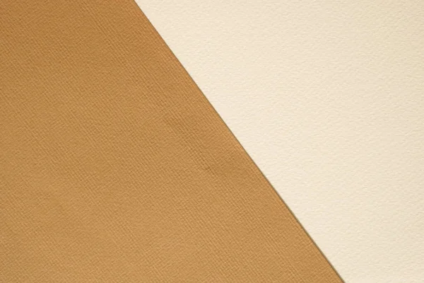 背景用空白褐色纸和白纸的表面 — 图库照片