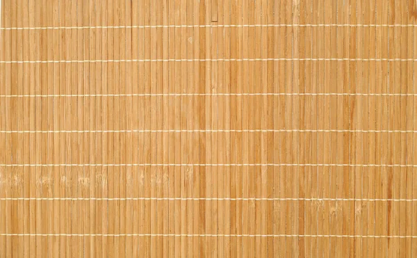 Padrão Tapete Bambu Marrom Branco Para Fundo — Fotografia de Stock