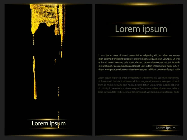 Siyah ve altın anlaşmalarında yapılan soyut dokuma, proje soyut dışavurumculuk tarzında yaratıldı. 