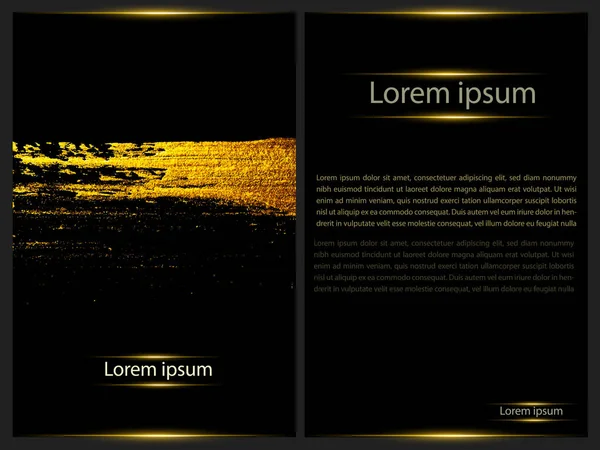 Siyah ve altın anlaşmalarında yapılan soyut dokuma, proje soyut dışavurumculuk tarzında yaratıldı. 