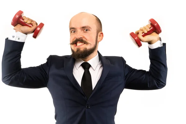 Adam fotoğraf stüdyosunda poz veriyor.. 