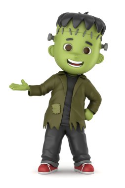 Cadılar Bayramı Frankenstein kostüm