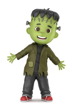 Cadılar Bayramı Frankenstein kostüm