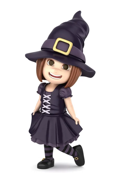 Disfraz de bruja de Halloween — Foto de Stock