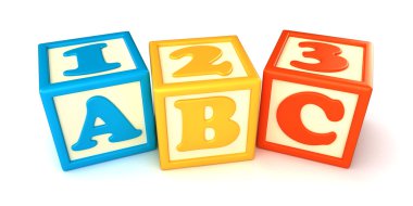 123 ve Abc yapı taşları