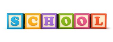 Yapı taşları kelime okul