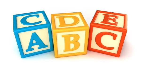 ABC elementi costitutivi — Foto Stock