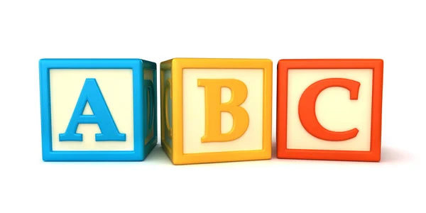 ABC elementi costitutivi — Foto Stock