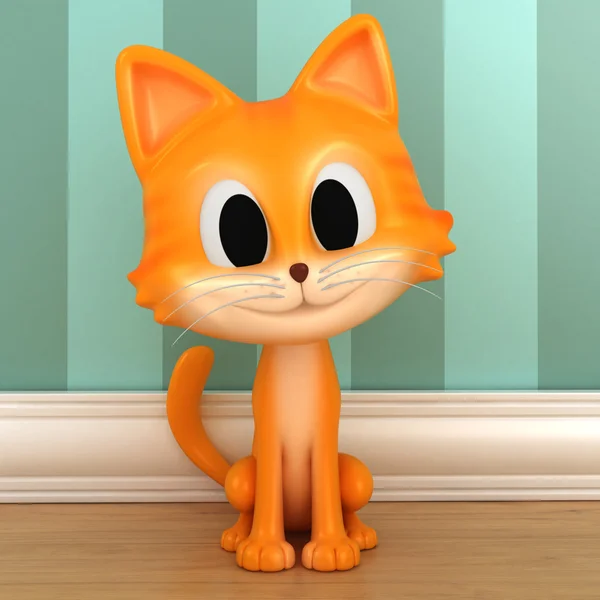 Chat orange — Photo