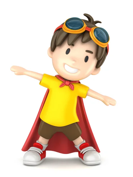 Superhero boy — Stock Photo, Image