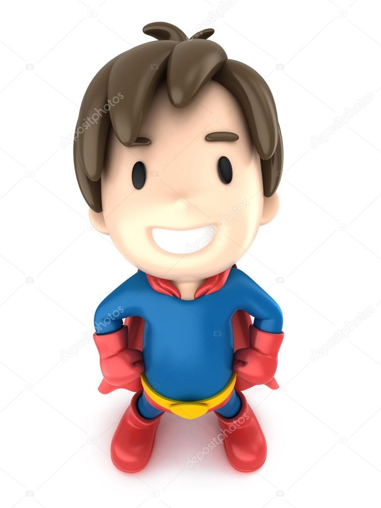 Superhero boy