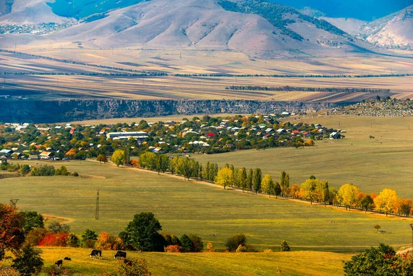 Dsegh Köyünün Sonbahar Manzarası — Stok fotoğraf