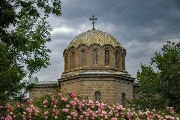 Rosyjska Cerkiew Prawosławna Vanadzor Armenia — Zdjęcie stockowe