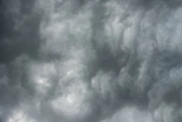 Donkere Stormwolken Regenachtige Wolken — Stockfoto