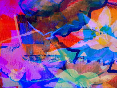 soyut çiçek arka plan