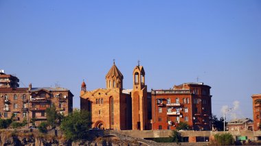 Kilise St. Sarkis.The kilise mimari şaheserler Erivan'ın şehir biridir.
