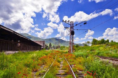 terk edilmiş tren