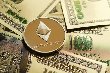 100 dolarlık banknotlarda Ethereum kripto para birimi