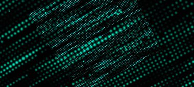 Soyut teknoloji geçmişi. Büyük veri. Geleceğe yönelik bir geçmiş. 3d oluşturma.