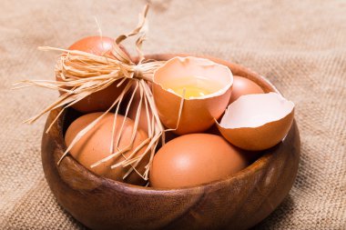 yumurta üzerinde bir ehlileştirmek