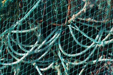 Çok renkli Balık tutma halatlar