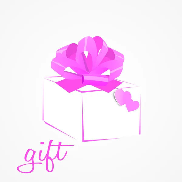 Ruban pour emballage cadeau — Image vectorielle