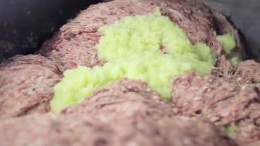 Üretim Rus köfte (Ravioli, Pot etiket) - otomatik üretim hattı