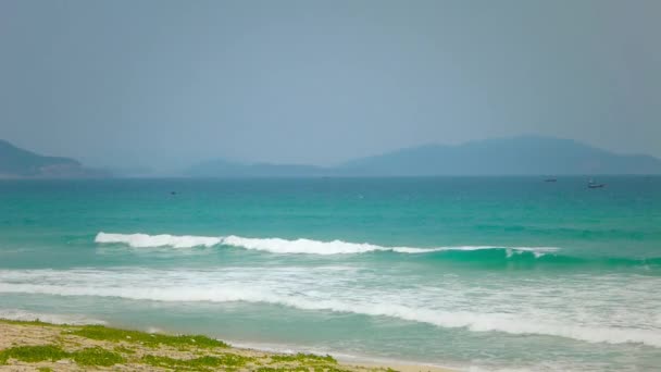 Relax Video en 50P. Mar, Orilla, Olas . — Vídeos de Stock