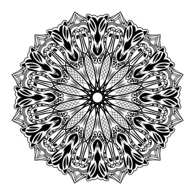 Doğu mandala tasarım ve çiçek desenli resimlerin bohem sanat eserleri 