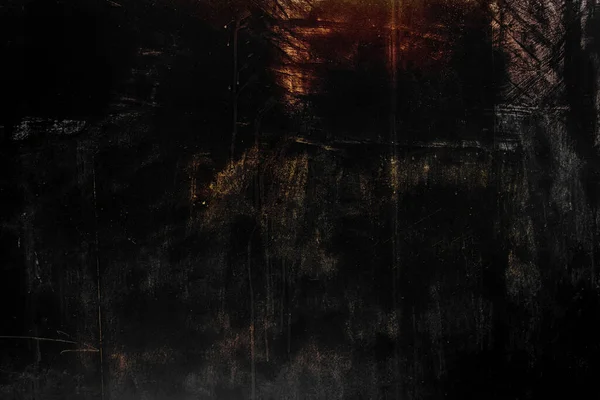 Dark grunge background with black scratches. Scary red black dark walls, concrete cement texture for background. Natural grunge concrete wall texture backdrop