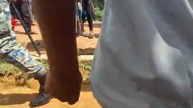 Rohingya mülteci gününde Dünya 'nın En Büyük Mülteci Kampı' nda, Cox 's Bazar' da, Bangladeş 'te Rohingya çocuklarının Teknaf' ta, Cox Bazar 'da, Bangladeş 25 Ağustos 2025