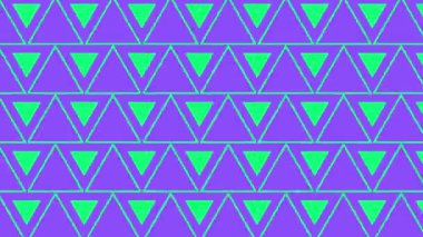 Fütürist Hareket Tasarımlı Geometrik Şekiller 4K Arkaplan.