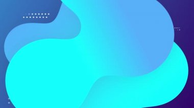 Renkli arkaplan üzerinde düz biçimdeki daireler ile soyut arkaplan.