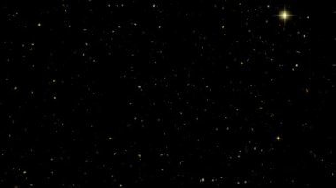 4 bin. Bokeh lambalı gerçek altın sarısı havai fişeklerin soyut bulanıklığı