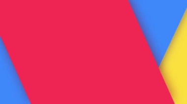 Animasyon Şekilli Renkli Sinema İş Arkaplanı. 4K