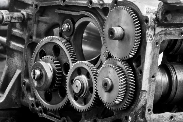 Gears maskiner Stockbild