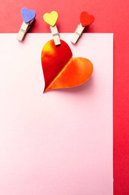 2021 Sevgililer Günün kutlu olsun. Kalpler. Kartpostal