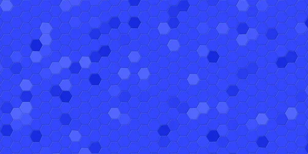 Dark Blue Hexagons Background — Stock Photo, Image