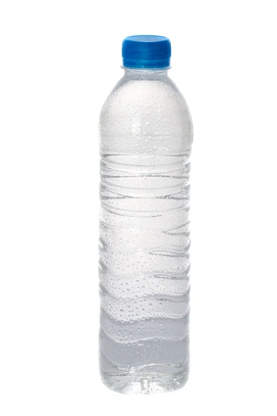 Bottle of drinking water on white background — Stock Photo, Image