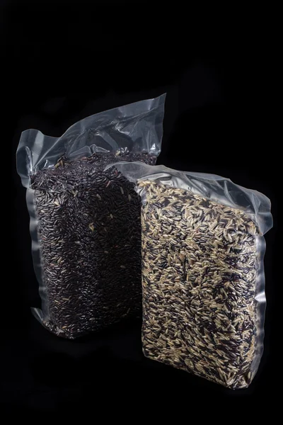 Pirinç berry de vakum paketleme — Stok fotoğraf